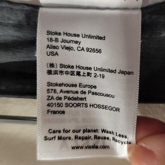 VISSLA Shark Alley Upcycled Boardshorts - Sz 34 - Picture 7 of 12